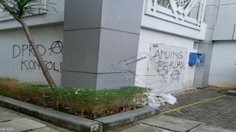 Kantor Pemkab Bojonegoro Jadi Sasaran Aksi Vandalisme