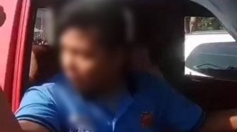 Bandel, Sopir Jak Lingko Tak Mau Diatur Petugas Sampai Bikin Macet