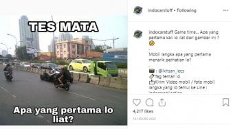 Dikiranya Lakalantas, Ternyata Mobil Langka Ini yang Melintas