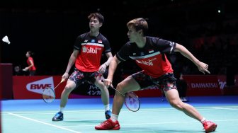 Lolos Babak Pertama, Kevin / Marcus Makin Pede Pertahankan Gelar Japan Open