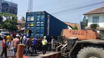 Truk Tronton Tabrak Puskesmas di Boyolali, Sopir Positif Narkoba