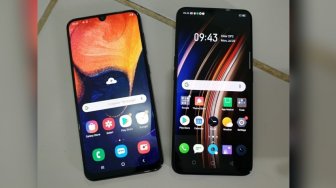 Punya In-Display Fingerprint, Pilih realme X atau Samsung Galaxy A50 ?