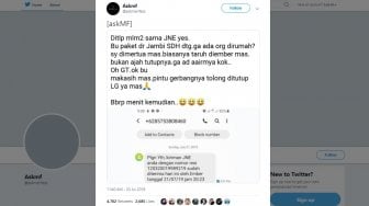 Kisah di Balik SMS Tanda Terima Paket Ini Bikin Ngakak Warganet