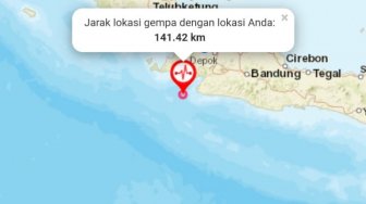 4 Rumah Warga Sukabumi Rusak Akibat Gempa di Pesisir Banten