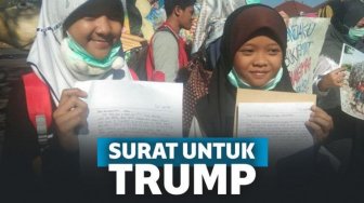 Tanggapi Masalah Sampah Impor, 2 Anak Jawa Kirim Surat untuk Donald Trump