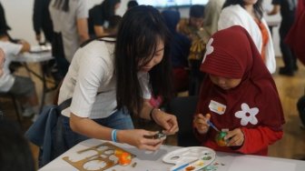 Travel for Change Ajak Anak Berkebutuhan Khusus Berkreasi di Museum Macan