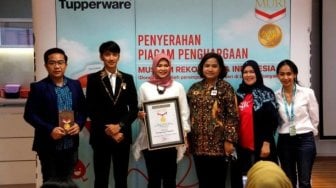 Tupperware Indonesia Raih Rekor MURI Donor Darah Terbanyak di HUT Ke-28