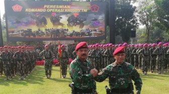 Panglima TNI Resmikan Koopsus, Brigjen Rochadi Menjabat Sebagai Komandan