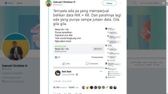 Utas Jual-Beli NIK dan KK Dilaporkan Kemendagri, @hendralm: Speak Up Salah?