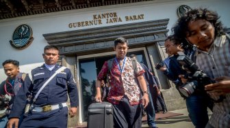 KPK Geledah Ruang Kerja Sekda Jawa Barat