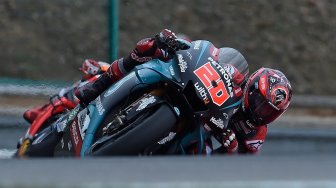 Kena Tikung Marquez di Putaran Terakhir, Begini Kata Fabio Quartararo