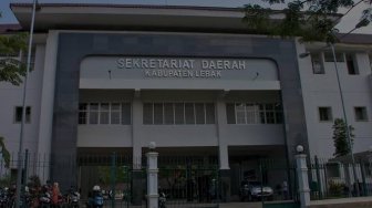 Imbas Gempa Banten, Gedung Setda Lebak Retak