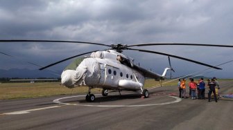 Seorang WNA Kru Helikopter Pemadaman Karhutla Meninggal