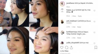 Jan Ethes Pamer Ibunya yang Cantik, Warganet : Bumil Tambah Syantik...