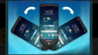 Unik Banget! Samsung Siapkan Smartphone Tiga Layar?