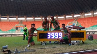 Estafet Menang, Jatim Juara Umum Kejurnas Atletik 2019