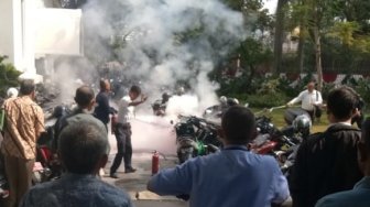 DUAARR! Ledakan Guncang Kantor Kementerian Luar Negeri Jakarta