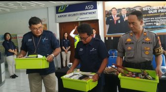 Pemusnahan Barang Dilarang di Bandara Ngurah Rai Didominasi Tongkat Swafoto