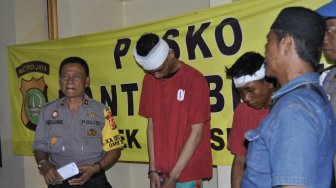 Sekap Julaeha, Dua Perampok Minimarket Bersenjata Dibekuk Polisi