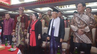 Prabowo Datang Kongres PDIP, Gerindra: Bukti Kalau Tidak Baperan