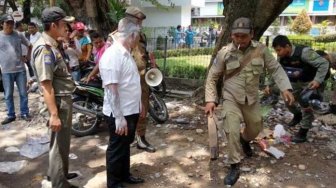 Pimpin Penertiban Warung Kopi, Kasatpol PP Medan Terluka Disiram Air Panas