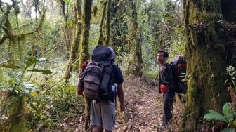 Puluhan Pendaki Bakal Kibarkan Bendera Merah Putih di Puncak Gunung Slamet