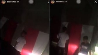 Jelang Perayaan HUT RI, Pemuda Ini Nekat Kencingi Bendera Merah Putih