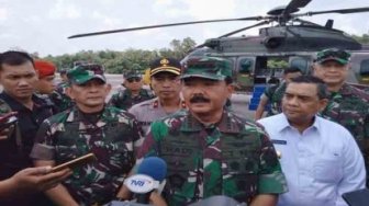 Panglima TNI Kapolri Hingga Menteri Siti Tinjau Karhutla Riau