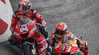 Raja Tikung, Sudah 5 Kali Dovizioso Pecundangi Marquez di Tikungan Terakhir