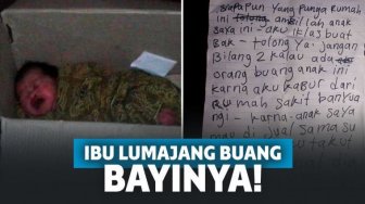 Bayi Dibuang dalam Kardus di Lumajang, Warga Temukan Surat Penuh Haru