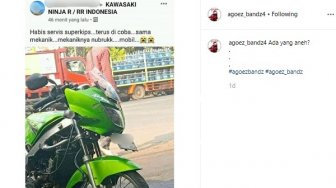 Motor Ini Tabrak Mobil saat Dites Mekanik Seusai Diservis, Sebabnya Konyol