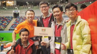 Tim Olimpiade Komputer Indonesia Raih Emas di IOI 2019 Azerbaijan