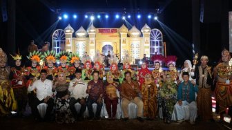 Festival Sate 2019 di Jembatan Rejoto Kota Mojokerto