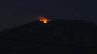 Gunung Batukaru Bali Terbakar, Pura Luhur Kedaton Aman