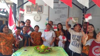 Jelang Pelantikan, Agung Widiada Berbagi Kebahagiaan Bersama Anak Autis