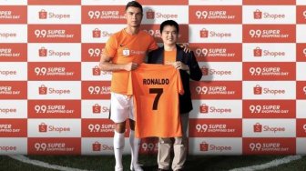 Cristiano Ronaldo Resmi Jadi Brand Ambassador Shopee