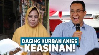 Daging Kurban Anies Dimasak Chef Hotel Bintang 5, Iriana: Keasinan