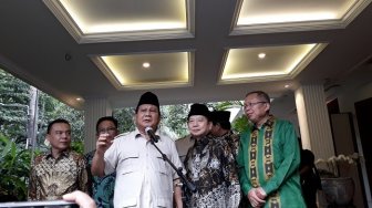 Ketemu Plt Ketum PPP, Prabowo: Kami Banyak Kesamaan