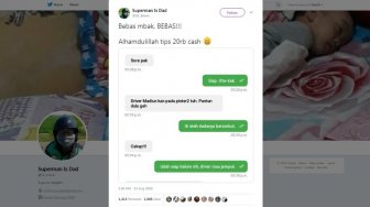 Berhadiah Rp 20 Ribu, Penumpang Ojol Ini Minta Dibuatkan Pantun