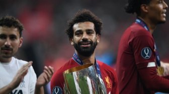 Salut, Ini Momen Menyentuh Mo Salah sebelum Menjuarai Piala Super Eropa