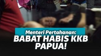 Beredar Foto Jenazah Briptu Heidar, Menhan: Babat Habis KKB Papua!