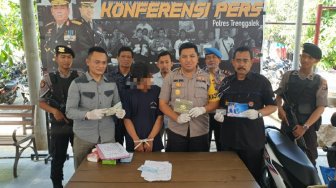 Gelapkan Motor, Pria Kediri Di Tangkap Polres Trenggalek