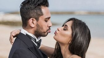 Intip Foto Prewedding Amrit Punjabi dan Sanjana, Tak Kalah Glamor