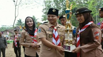 Bupati Trenggalek Pimpin Apel Hari Pramuka
