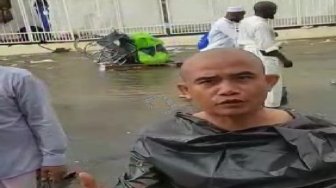 Kesaksian Ketua KONI Jombang, Banjir di Makkah Benar Tapi Langsung Surut
