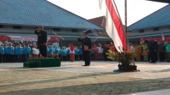 Napi Mantan Teroris Ikut Upacara HUT RI Ke -74 di Lapas Jombang