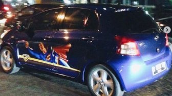 Jarang yang Tahu, Toyota Pernah Rilis Yaris Edisi Superman, Ini Wujudnya