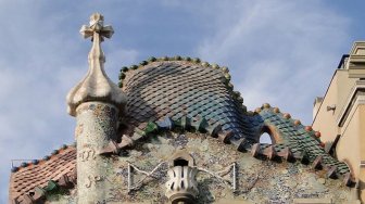 Menyisir Casa Batllo, Salah Satu Maha Karya Antoni Gaudi di Barcelona