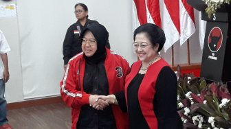 Dilantik Megawati, Risma Resmi Menjabat Ketua DPP PDIP Bidang Kebudayaan