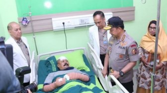 Dibacok Teroris saat Jaga Markas, Kapolri Naikkan Pangkat Agus Jadi Ipda